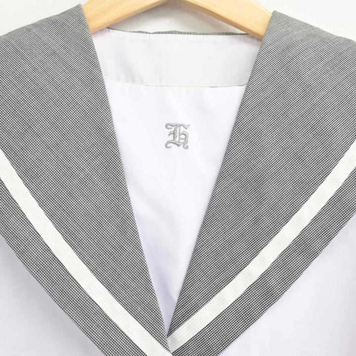 中古】東京都 葛飾区立本田中学校 女子制服 2点 (セーラー服