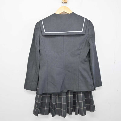 【中古】東京都 葛飾総合高等学校 女子制服 3点 (ブレザー・スカート・スカート) sf054555