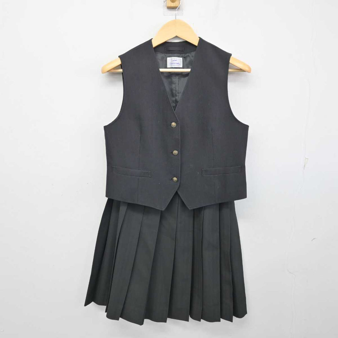 【中古】静岡県 下田高等学校 女子制服 2点 (ベスト・スカート) sf054558 | 中古制服通販パレイド