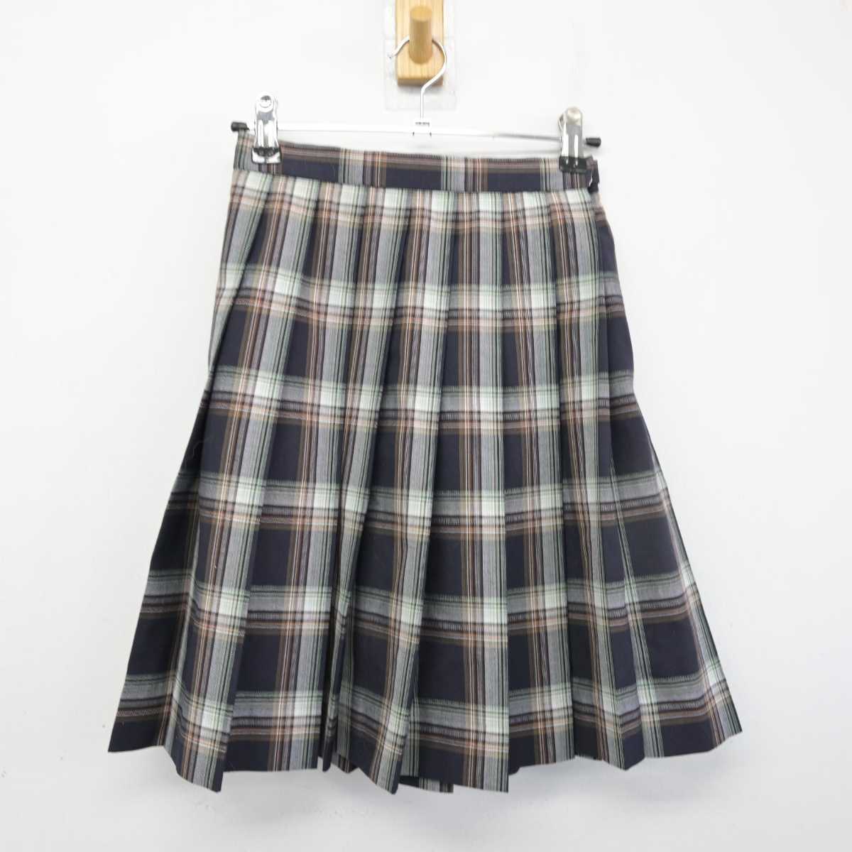 【中古】広島県 山陽女学園高等部 女子制服 4点 (シャツ・スカート) sf054567