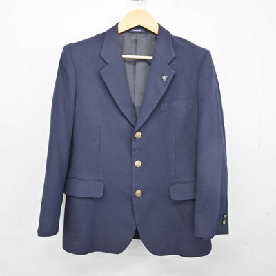 【中古】広島県 広島井口高等学校 男子制服 5点 (ブレザー・シャツ・ズボン) sf054570