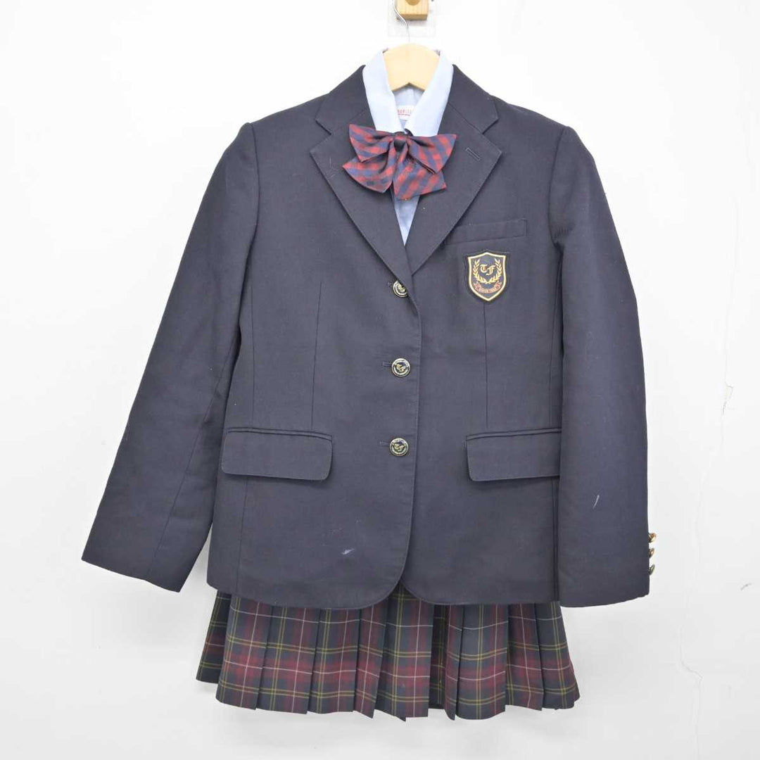 【中古】千葉県 東京学館船橋高等学校 女子制服 5点 (ブレザー・ベスト・シャツ・スカート) sf054613 | 中古制服通販パレイド