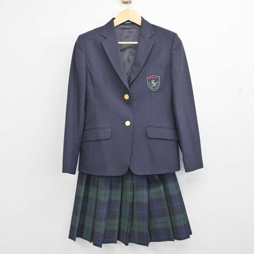 中古】茨城県 大成女子高等学校 女子制服 4点 (ブレザー・シャツ