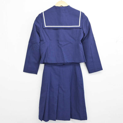 【中古】秋田県 秋田高等学校 女子制服 2点 (セーラー服・スカート) sf054647