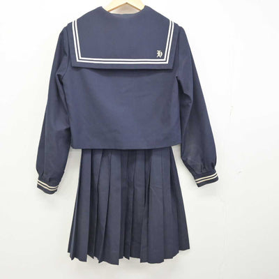 【中古】広島県 尾道東高等学校 女子制服 3点 (セーラー服・スカート) sf054703