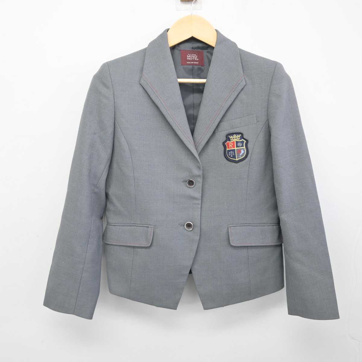 【中古】滋賀県 立命館守山中学校 女子制服 2点 (ブレザー・スカート) sf054718