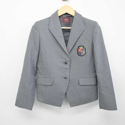 【中古】滋賀県 立命館守山中学校 女子制服 2点 (ブレザー・スカート) sf054718