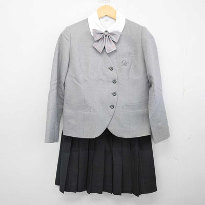 【中古】大阪府 大谷高等学校 女子制服 6点 (ブレザー・ニット・シャツ・スカート) sf054720