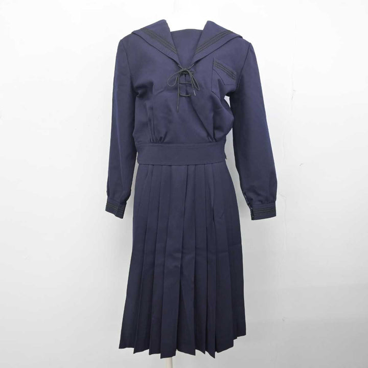 【中古】兵庫県 神戸山手女子高等学校 女子制服 2点 (セーラー服・スカート) sf054730 | 中古制服通販パレイド