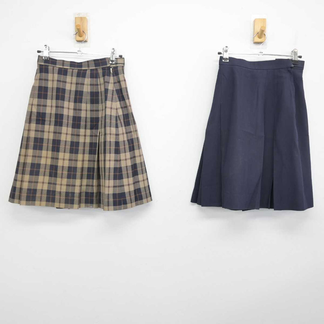 【中古】岡山県 明誠学院高等学校 女子制服 2点 (スカート・スカート) sf054734 | 中古制服通販パレイド