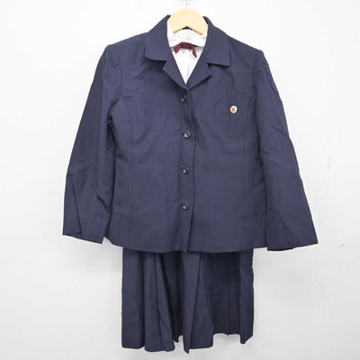 【中古】東京都 女子美術大学付属高等学校・中学校 女子制服 6点 (ブレザー・シャツ・ベスト・スカート) sf054749