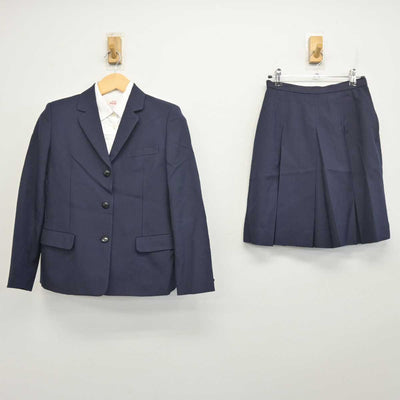 【中古】神奈川県 横浜翠嵐高等学校 女子制服 3点 (ブレザー・シャツ・スカート) sf054770