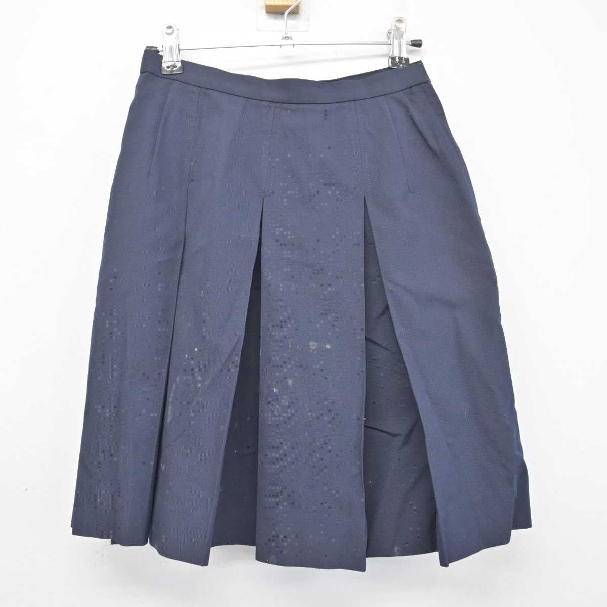 【中古】神奈川県 横浜翠嵐高等学校 女子制服 2点 (シャツ・スカート) sf054771