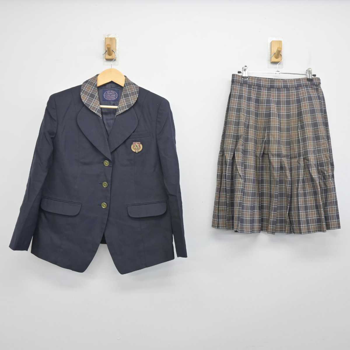 【中古】大阪府 八尾翠翔高等学校 女子制服 3点 (ブレザー・スカート) sf054779