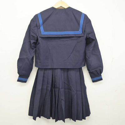 【中古】奈良県 香芝北中学校 女子制服 5点 (セーラー服・スカート) sf054780
