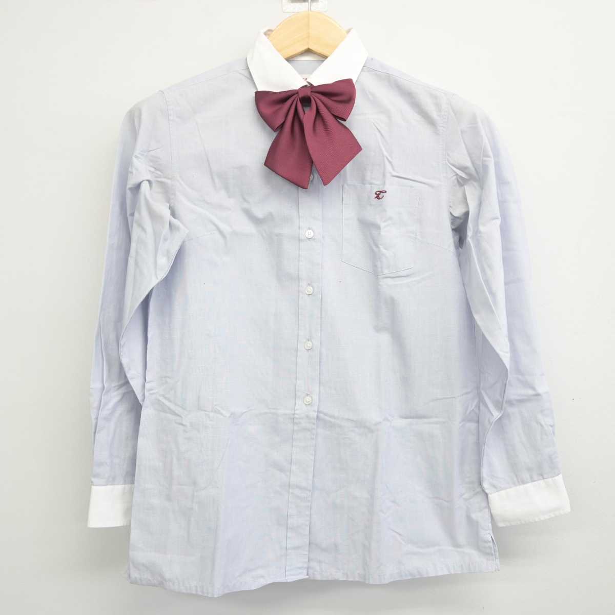 【中古】大阪府 豊島高等学校 女子制服 5点 (ブレザー・シャツ・スカート) sf054785