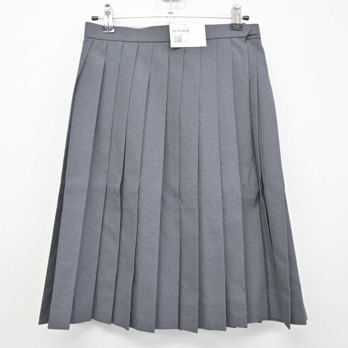 【中古】兵庫県 須磨翔風高等学校 女子制服 2点 (シャツ・スカート) sf054801