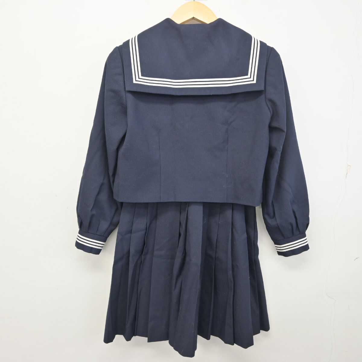 中古】東京都 泉南中学校 女子制服 3点 (セーラー服・スカート) sf054809 | 中古制服通販パレイド