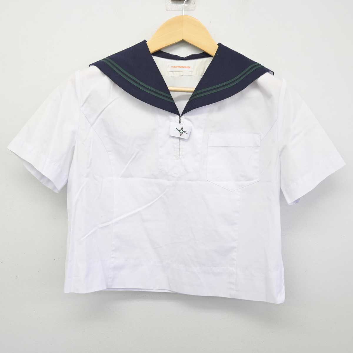 【中古】東京都 二松學舍大学附属高等学校 女子制服 2点 (セーラー服・セーラー服) sf054822