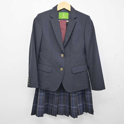 【中古】神奈川県 横浜創学館高等学校 女子制服 5点 (ブレザー・ニット・スカート) sf054826