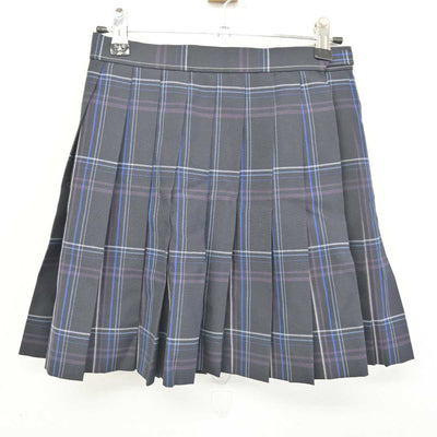 【中古】神奈川県 横浜創学館高等学校 女子制服 3点 (ニットベスト・スカート) sf054827