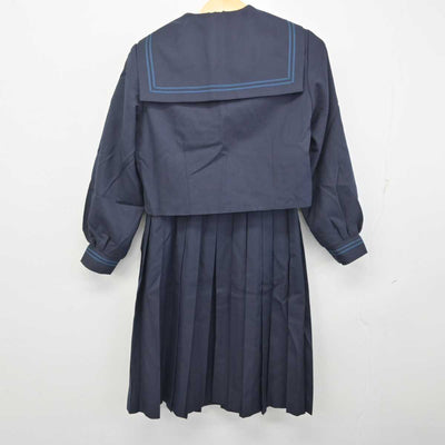 【中古】千葉県 小金北中学校 女子制服 3点 (セーラー服・ジャンパースカート) sf054838