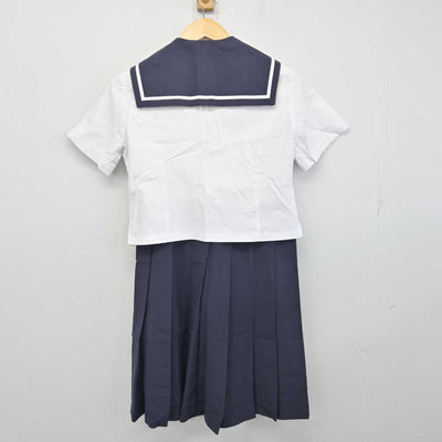 【中古】熊本県 慶誠高等学校 女子制服 3点 (セーラー服・ジャンパースカート) sf054840