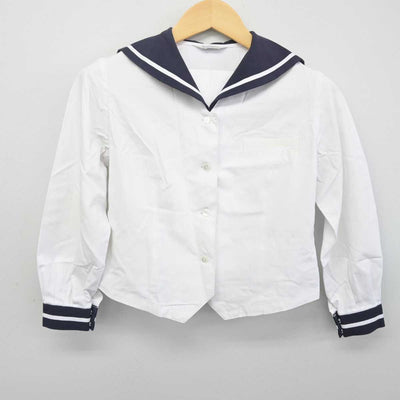 【中古】熊本県 慶誠高等学校 女子制服 2点 (セーラー服) sf054841