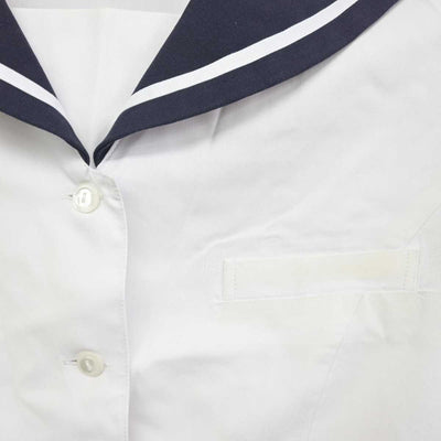 【中古】熊本県 慶誠高等学校 女子制服 2点 (セーラー服) sf054841