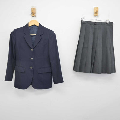 【中古】群馬県 興陽高等学校 女子制服 2点 (ブレザー・スカート) sf054846