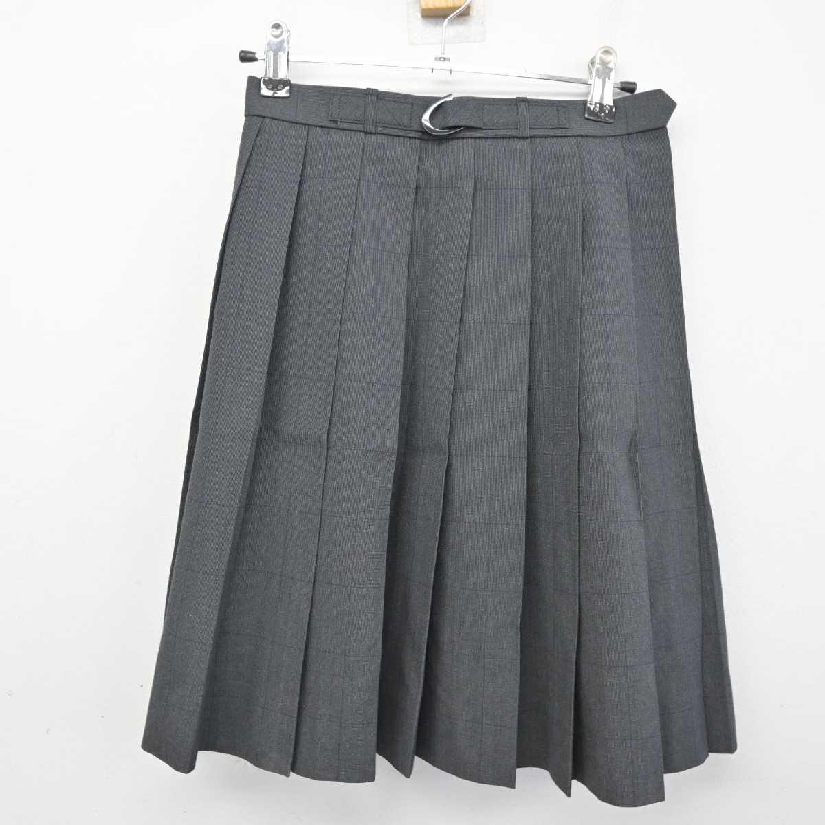 【中古】群馬県 興陽高等学校 女子制服 2点 (ブレザー・スカート) sf054846