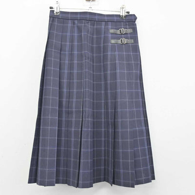 【中古】埼玉県 国際学院高等学校 女子制服 3点 (ニットベスト・シャツ・スカート) sf054853