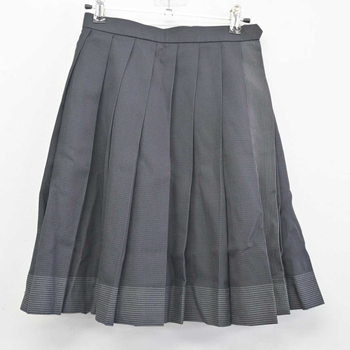 【中古】福岡県 大和青藍高等学校 女子制服 4点 (ブレザー・シャツ・スカート) sf054854