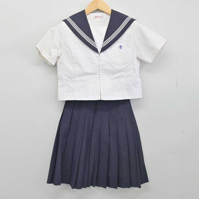 【中古】愛知県 桜台高等学校 女子制服 2点 (セーラー服・スカート) sf054864