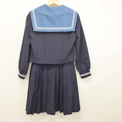 【中古】大阪府 清水谷高等学校 女子制服 6点 (セーラー服・スカート) sf054869