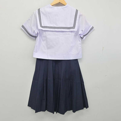 【中古】大阪府 清水谷高等学校 女子制服 4点 (セーラー服・スカート) sf054870