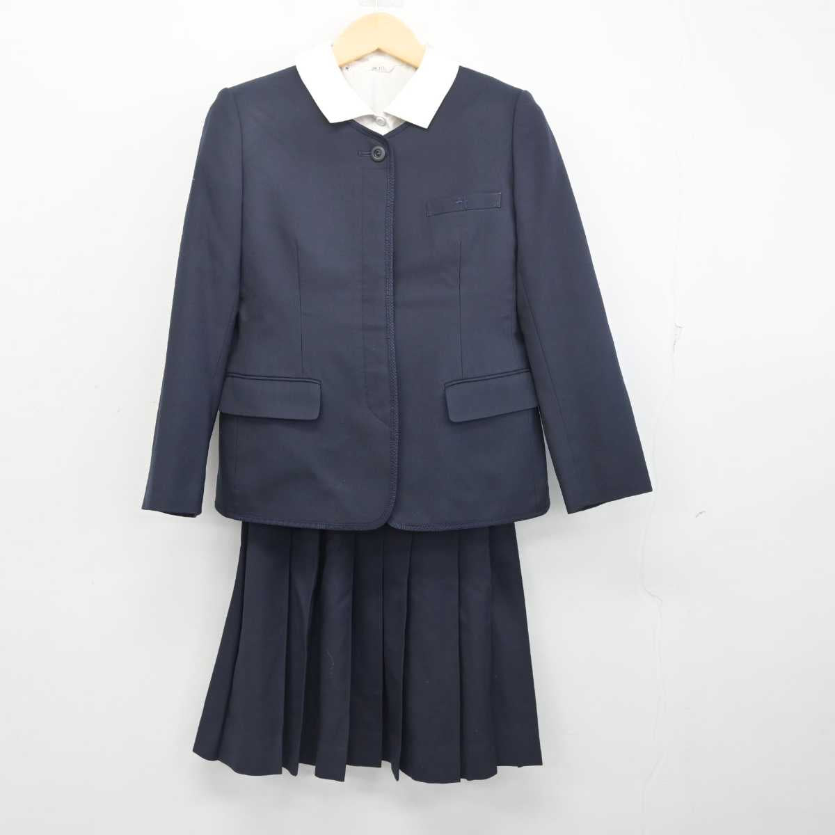 【中古】東京都 白鴎高等学校 附属中学校 女子制服 3点 (ブレザー・シャツ・スカート) sf054880