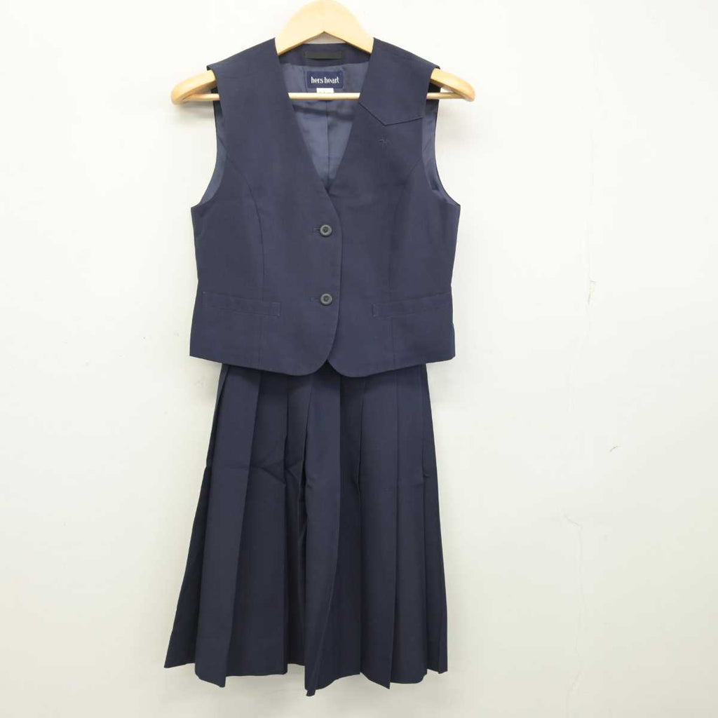 【中古】東京都 白鴎高等学校 附属中学校 女子制服 2点 (ベスト・スカート) sf054881 | 中古制服通販パレイド