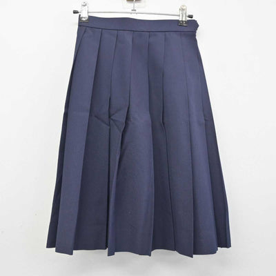 【中古】東京都 白鴎高等学校 附属中学校 女子制服 2点 (ベスト・スカート) sf054881