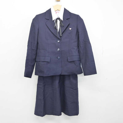 【中古】埼玉県 蕨高等学校 女子制服 5点 (ブレザー・シャツ・スカート) sf054883