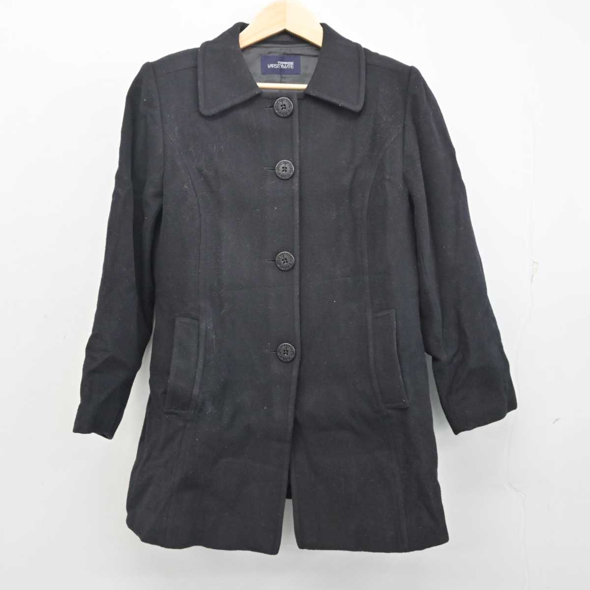 【中古】東京都 桜美林中学校・高等学校 女子制服 1点 (コート) sf054890