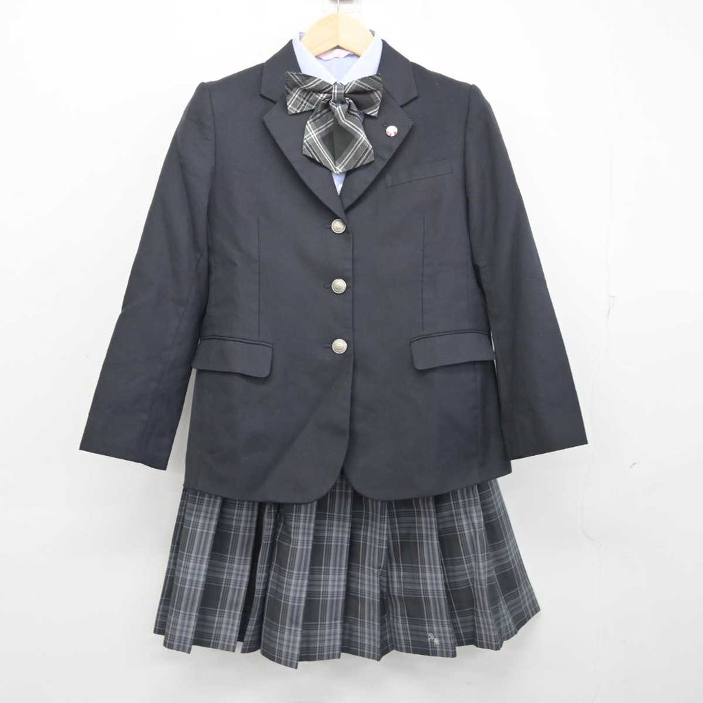 【中古】愛知県 瀬戸北総合高等学校 女子制服 5点 (ブレザー・シャツ・スカート) sf054896