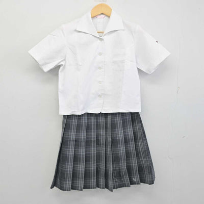 【中古】愛知県 瀬戸北総合高等学校 女子制服 2点 (シャツ・スカート) sf054898