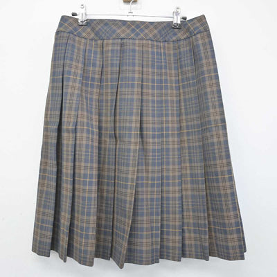 【中古】埼玉県 桶川高等学校 女子制服 5点 (ブレザー・ベスト・シャツ・スカート) sf054937