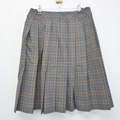 【中古】埼玉県 桶川高等学校 女子制服 3点 (ニット・シャツ・スカート) sf054938