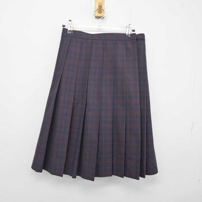 【中古】石川県 小松明峰高等学校 女子制服 3点 (シャツ・スカート) sf054953