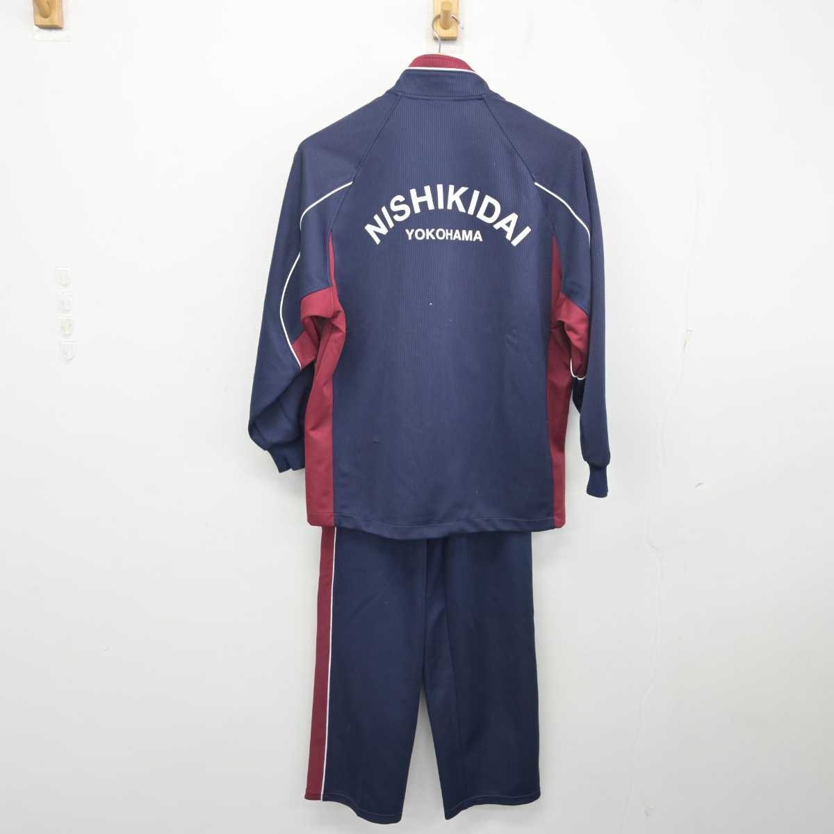 【中古】神奈川県 錦台中学校 女子制服 2点 (ジャージ 上・ジャージ 下) sf054958