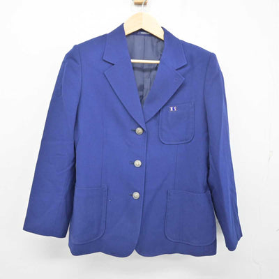 【中古】岩手県 松園中学校 女子制服 3点 (ブレザー・スカート) sf054964