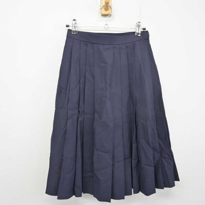 【中古】岩手県 盛岡市立高等学校 女子制服 2点 (ベスト・スカート) sf054969