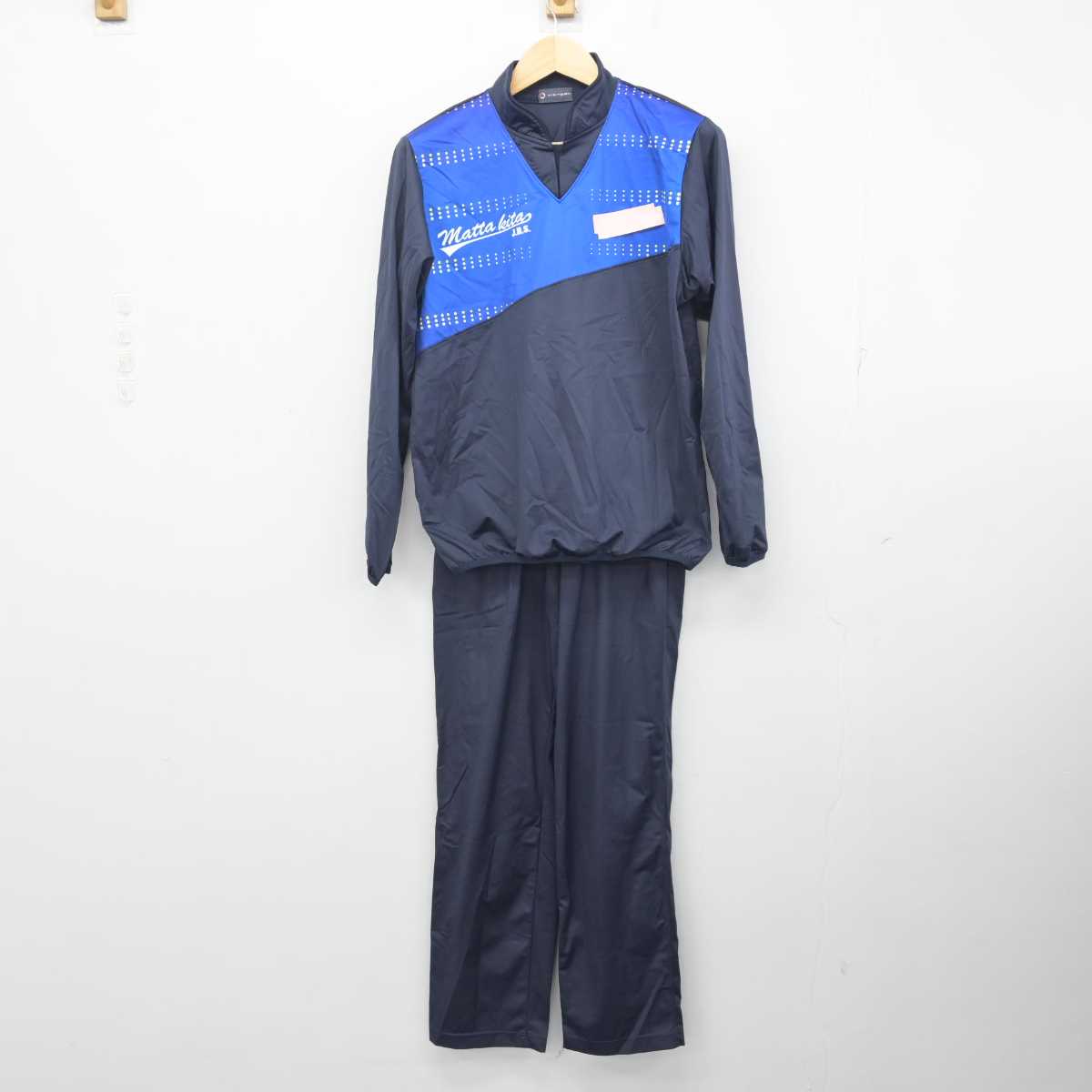 【中古】大阪府 茨田北中学校 女子制服 2点 (ジャージ 上・ジャージ 下) sf054975